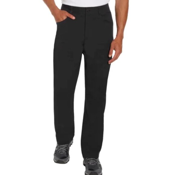 Orvis Fleece Lined Tech Pants Mens 34 x 30 Black Water Repellent Insulated - Picture 5 of 13